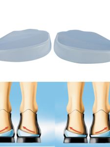 Adult Shoe Insoles Correcting Foot Arch Inward And Outward Flip Xo Type Leg Shape Improvement Half Size Outer Side Wearing