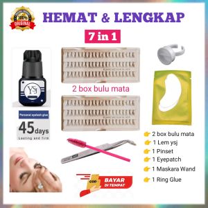 Cod paket lengkap eyelash extension cocok buat pemula lebih hemat murah
