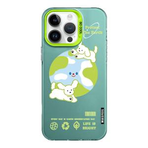 Ốp lưng điện thoại MASFEIL cho Apple 17ProMax từ tính kèm giá đỡ bảo vệ toàn diện hình chú chó for iPhone