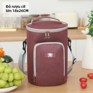 DANBIYIN | Túi Đựng Cơm Bento Tròn Cách Nhiệt
