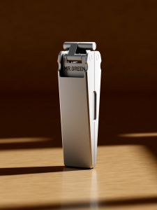 MR. GREEN Folding Nail Clipper Creative Portable Nail Clipper Imported Stainless Steel Sharp and Not Easy to Splash
