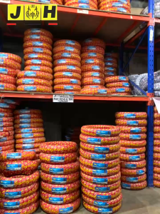 KAWAZONO JH TIRE FOR MOTORCYCLE WITH FREE TIRE SEALANT AND PITO TUBELESS HEAVY DUTY