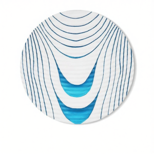 Modern Simple Decorative Painting Wooden Carving