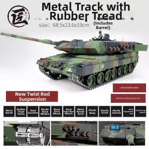 TANKZHANG | Smoking and Firing Remote Control Climbing Tank Model 1/16 Scale
