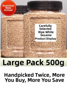 Aecoway | Freshly Roasted White Sesame Ready-to-Eat 500g