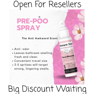 WARM COTTON POOP SPRAY Poop Spray 50ml - Refreshing Bathroom Freshener - Combat Bad Smells - Clean and Invigorating Scent - Toilet Air Freshener - GENTLE TOUCH