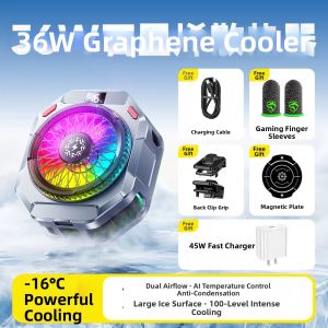 caibeike | Magnetic AI Semiconductor Cooling Mobile Phone Cooler