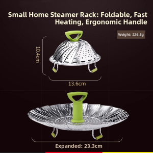 Foldable Multi-Function Kitchen Steamer