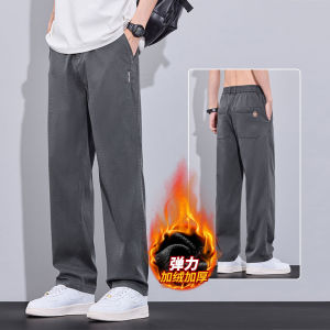 Quần Jeans Denim Ống Thẳng Rộng Cho Nam Mùa Thu 2025 Quần Dài Thường Ngày Phong Cách Mỹ Tencel Casual Quần Jeans Co Giãn Thường Ngày