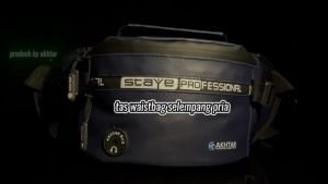 Waistbag Slingbag Waterproof Tas Pinggang Selempang Ringan Anti Air Pria