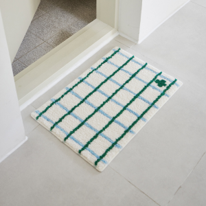 VIKAMA ISN Wind Bathroom Mat Non-Slip Soft Bedroom Living Room Entrance Carpet Toilet Bathtub Mat Home Decoration
