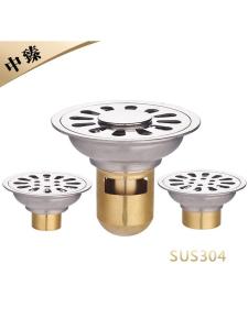 Odor-Proof Floor Drain Stainless Steel Bathroom Use