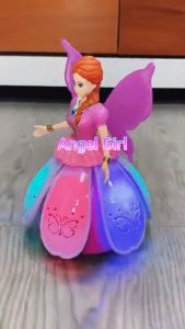 Enchanting Fairy Princess with Rotating Wings & Colorful Projection - New Interactive Doll Toy for Kids 3+ Years