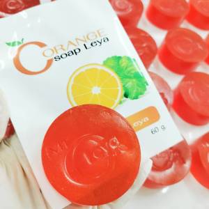 สบู่ส้ม vit C 60กรัม