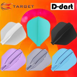 TARGET 8 FLIGHT DARTS FLIGHT - 7 COLORS NO6 SHAPE DART FLIGHTS 3PCS/PACK