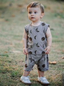 mua qiaqia | Nordic Style Casual Kids Summer Sleeveless T-Shirt 2026 New Arrival