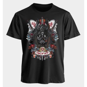 เสื้อยืดคอกลมแขนสั้นผ้าฝ้ายพิมพ์ลายธีมไซไฟสตาร์วอร์สสำหรับผู้ชายและผู้หญิง แฟชั่นฤดูร้อน สไตล์สปอร์ต ทรงหลวม ใส่ได้ทุกวัน