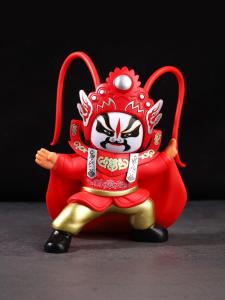 Sáng Tạo Opera Sichuan Đổi Khuôn Mặt Đồ Chơi Búp Bê Xác Thực Chengdu Du Lịch Lưu Niệm Người Ngoài Hành Tinh Quà Tặng Khẩu Trang Hàng Thủ Công
