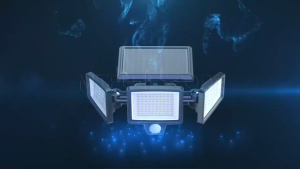 74 LED Solar Motion Sensor Wall Light IP65 Waterproof Outdoor Garden Floodlight Wireless
