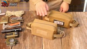 Tactical Molle Pouch Anti-Scratch Waterproof EDC Bag Outdoor Hiking Camping Tool Organizer