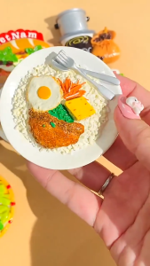 Nam châm lưu niệm Việt Nam chủ đề đồ ăn Sanny Souvenir