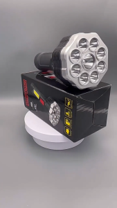 USB Mini Flashlight 4-Mode LED Rechargeable Portable Spotlight Handheld Flashlight Waterproof Outdoor Emergency Light