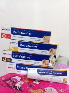 Nutri Pet Gel 120g Vitamin Suplemen Kucing Anjing Multivitamin