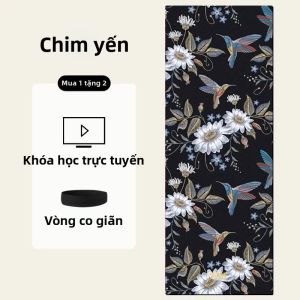sigedn | Thảm Yoga Di Động Chống Trượt Cao Su Thiên Nhiên Mềm Mịn