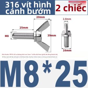 qd | Vít Cánh Tay Siết 304 316 Thép Không Gỉ Cấp 4.8