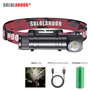 Newest LED Headlamp 1000Lm 18650 Type C USB Rechargeable Headlight Flashlight with Magnetic Charge Magnetic Tail Power Indicator