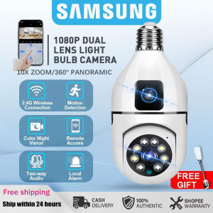 Samsung Outdoor CCTV Camera Wifi Connect 360 HD 8MP With Audio and Speaker Waterproof Alarm Surveillance Night Vision Auto Tracking Outdoor HD Wireless