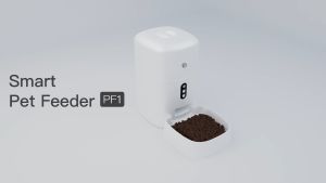 T3 Smart Pet Feeder PF1 เครื่องให้อาหารสัตว์เลี้ยงอัตโนมัติ (สุนัขและแมว) มีกล้องและสนทนา 2 ทาง ตั้งเวลาได้ ประกัน 1 ปี