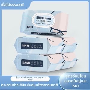 JIFANPAUL | Flushable Wet Toilet Tissue 80 Sheets