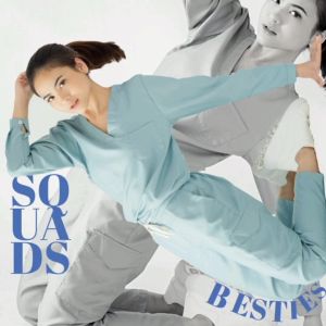 [ Lvin ] Vol I - Baju OKA Celana Reguler Fit Lengan Panjang / Baju Jaga / Set Baju Celana Jaga Oka / Dokter Lengan Pendek / Baju OK / Bright Series