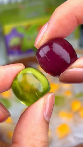 Peelable Fruit Jelly Candy Assorted Flavors Soft Chewy Gummy Snack Kids Favorite Sweet Treat