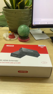 Bộ nối dài HDMI 60m to Lan Unitek V100A - Unitek V100A