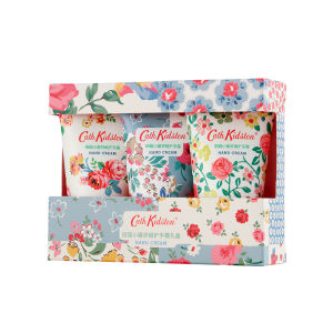 Cath Kidston Hand Cream Gift Box Set Elegant Moisturizing Smooth Floral Scented Hand Care for Women Birthday Christmas New Year
