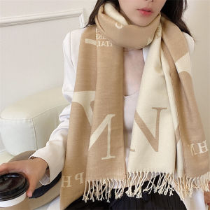 Warm Plush Faux Cashmere Shawl Scarf