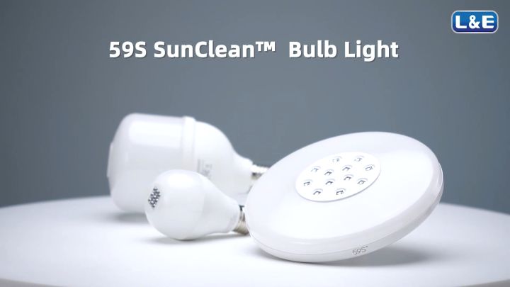 หลอดไฟ LED พร้อมระบบฆ่าเชื้อ Sunclean ขั้วหลอด E27 | Lazada.co.th