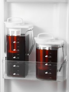 Portable High-Temperature Resistant Cold Brew Coffee Pot Large Capacity Refridgerator Water Pot Tea Brewing Kit Japanese Style