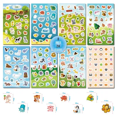 Mini Cute Pokemon Waterproof Stickers 200pcs