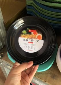 Piring Ceper 6" Piring plastik - Piring cafe - piring restoran - alat makan plastik - piring okonomiyaki