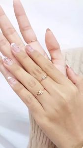 Cincin Emas Mas Asli Model Nolyn J5 Ismoyo