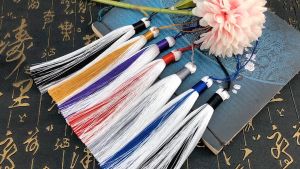 (5 cái)Tua rua cổ trang Phối màu 12cm Nguyên liệu làm trang sức cổ trang Nguyên liệu diy