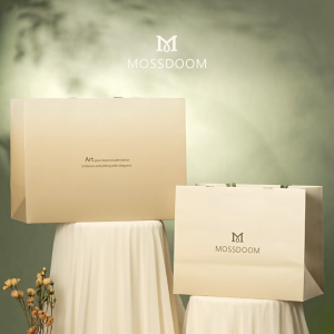 MOSSDOOM Simple Elegant Paper Bags for Gifts