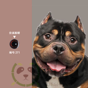 Mắt Chó Bằng Vải Lông Cừu Độ Nét Cao Mắt Thỏ Bằng Thủy Tinh DIY Mắt Thú Cưng Mắt Búp Bê Phụ Kiện Trang Phục Thú Cưng