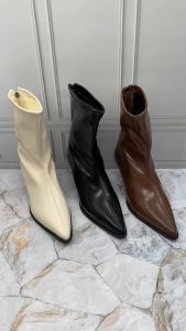 WYN Sepatu Heels Boots Wanita ala style Korea BO9050