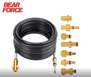 Vòi Rửa Áp Lực 20M Vòi Làm Sạch Nước Cống Thoát Nước Bộ Làm Sạch Đường Ống Máy Rửa Xe Hơi Vòi Phun Nước Thải Máy Làm Sạch Đường Ống Áp Lực Cao