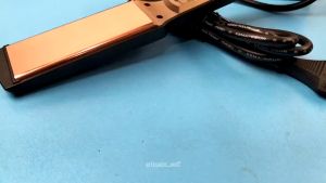 [ NEW ] KEMEI CATOKAN KM-470 CATOK RAMBUT CEPAT PANAS PLAT TITANIUM GOLD