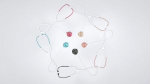 MDF Acoustica Lightweight Stethoscope MDF747XP-32 (Fuchsia)